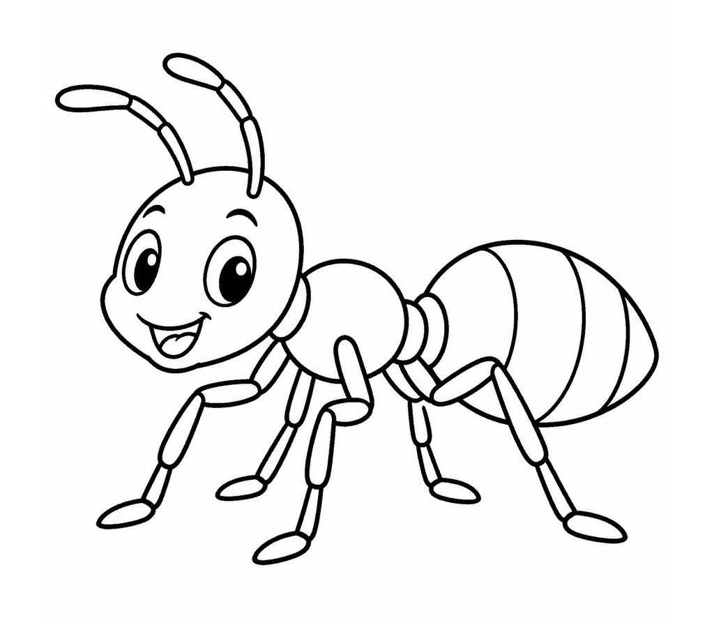 Ant (Carpenter) coloring page