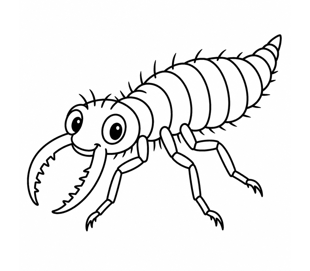 Ant Lion coloring page