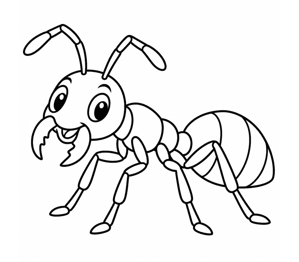 Army Ant coloring page