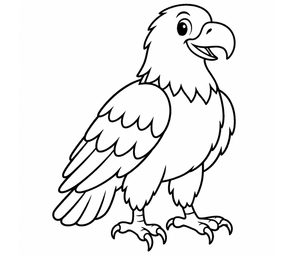 Bald Eagle coloring page