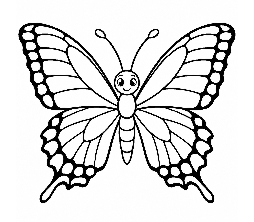 Black Swallowtail coloring page