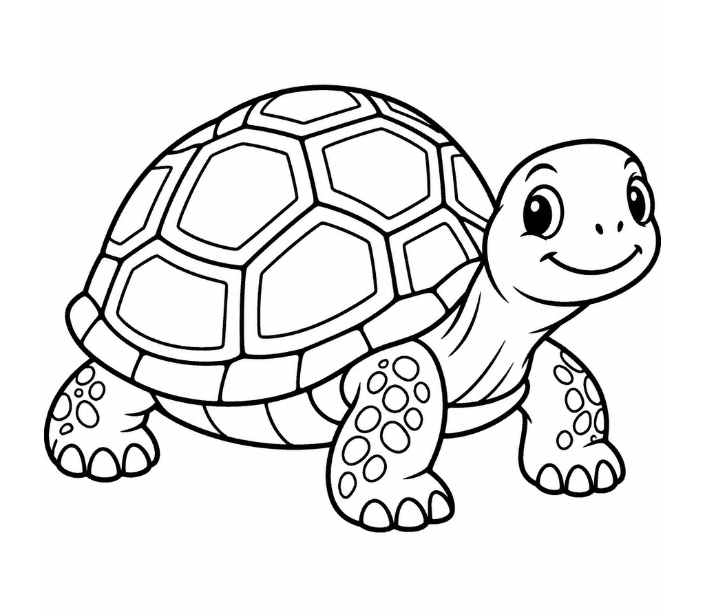 Box Turtle coloring page