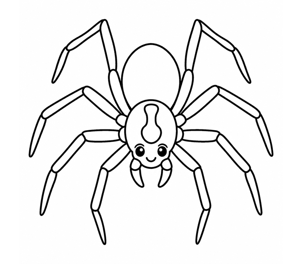Brown Recluse coloring page