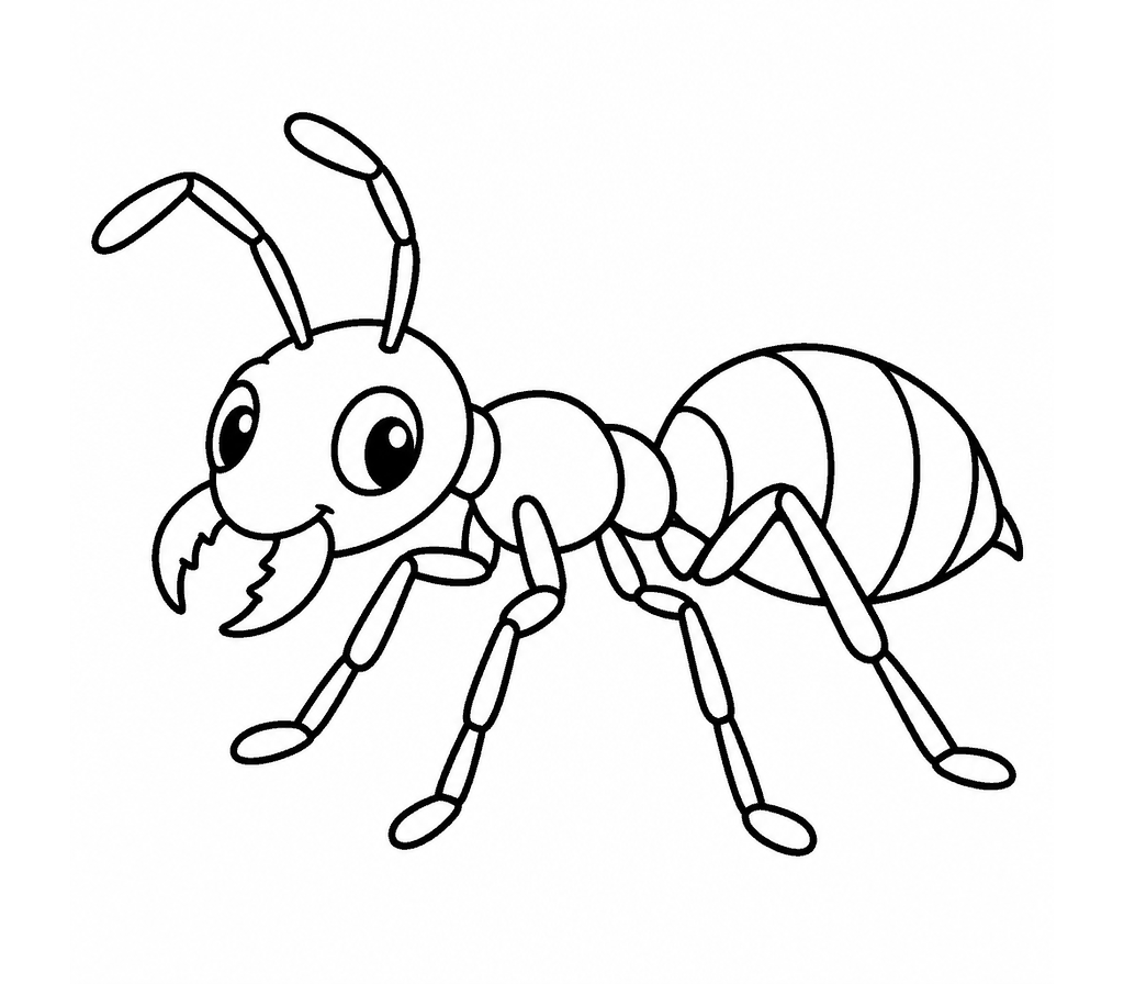 Bullet Ant coloring page
