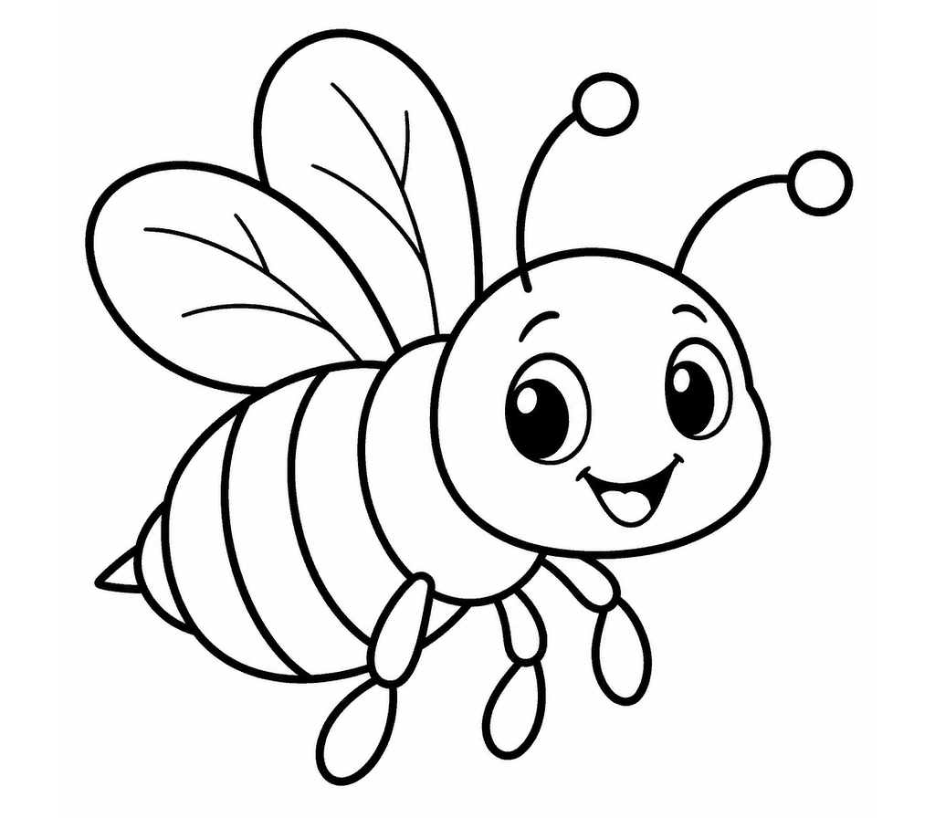 Bumble Bee coloring page