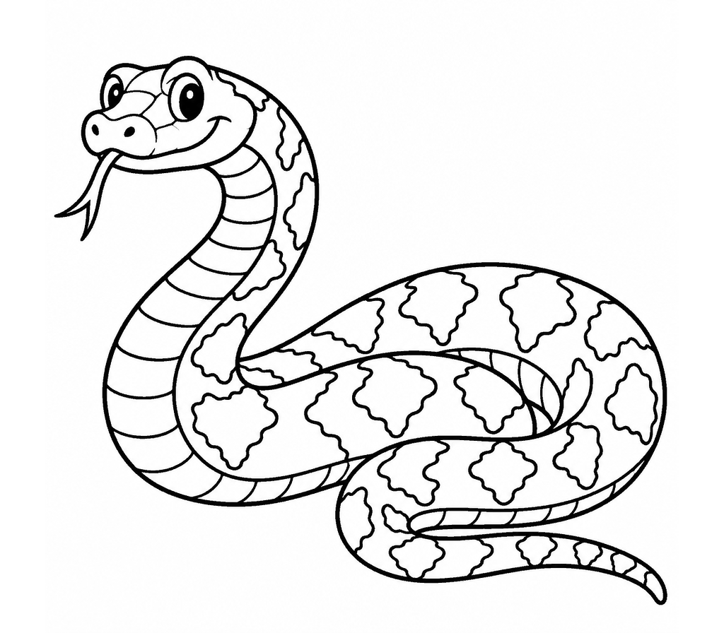 Bushmaster coloring page