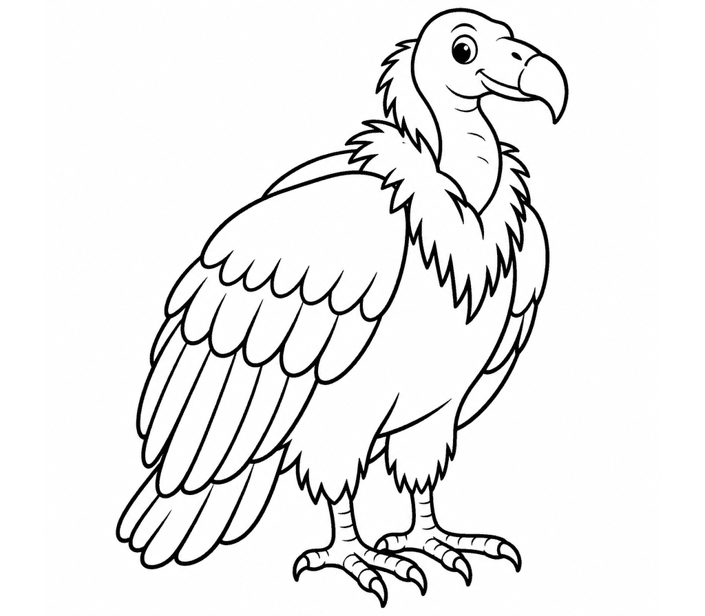 California Condor coloring page