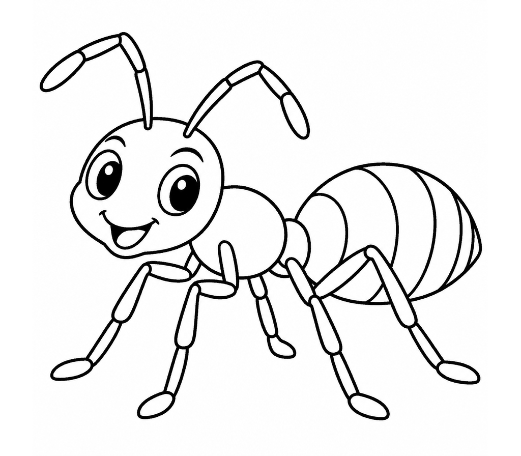 Carpenter Ant coloring page