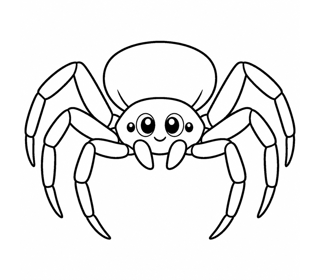 Crab Spider coloring page