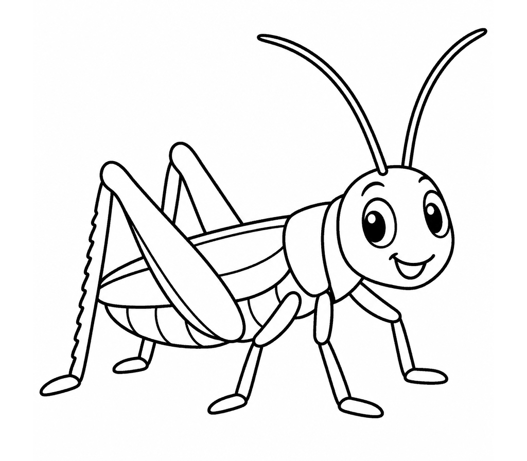 Cricket (Field) coloring page
