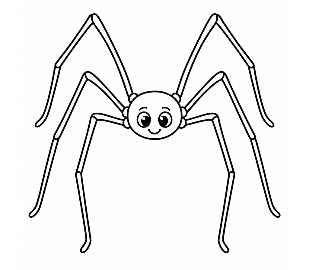 Daddy Longlegs coloring page