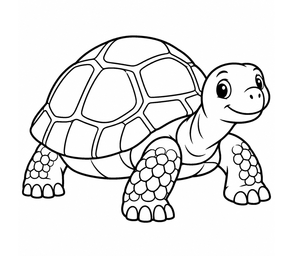 Desert Tortoise coloring page