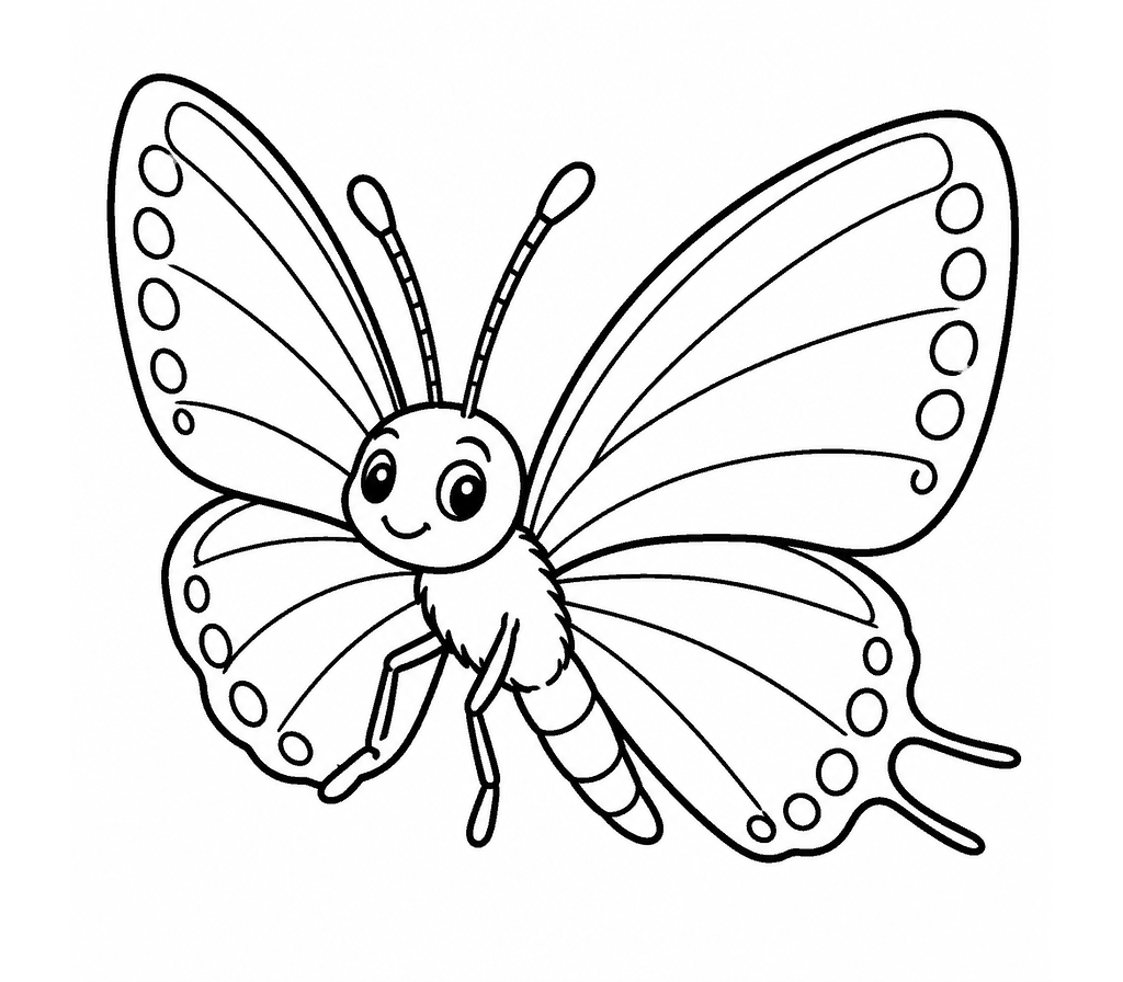 Eastern Tailed-Blue coloring page