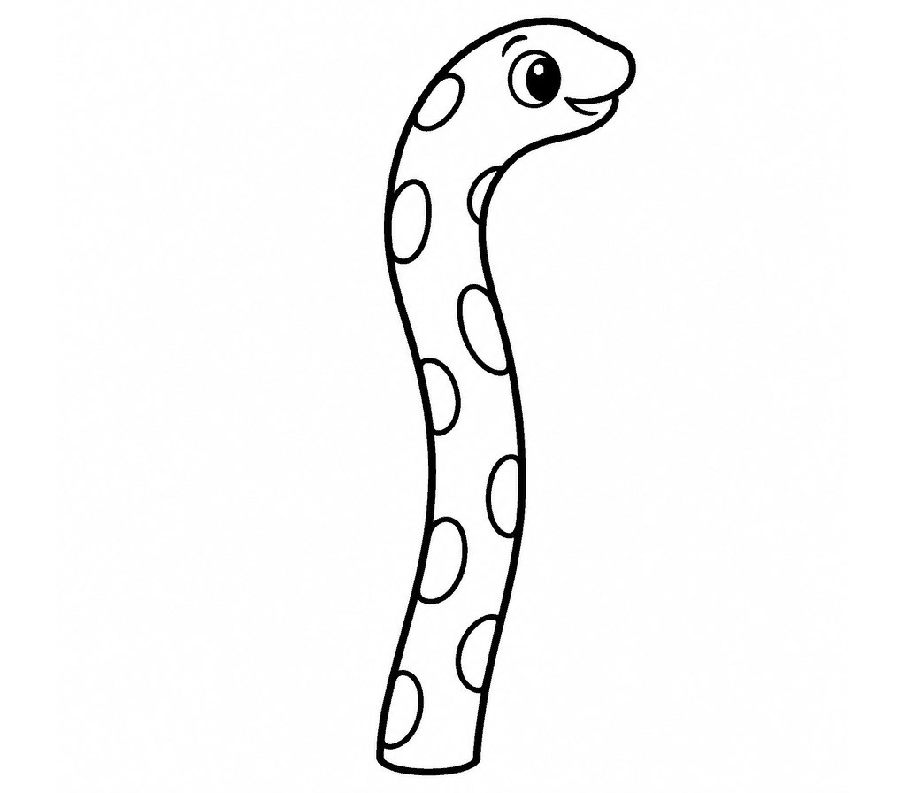 Garden Eel coloring page