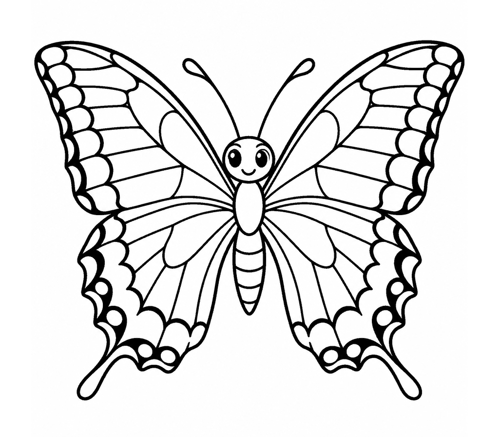 Giant Swallowtail coloring page
