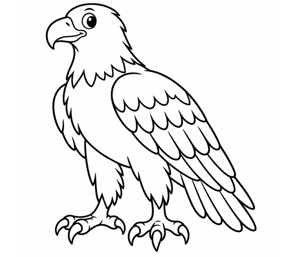 Golden Eagle coloring page