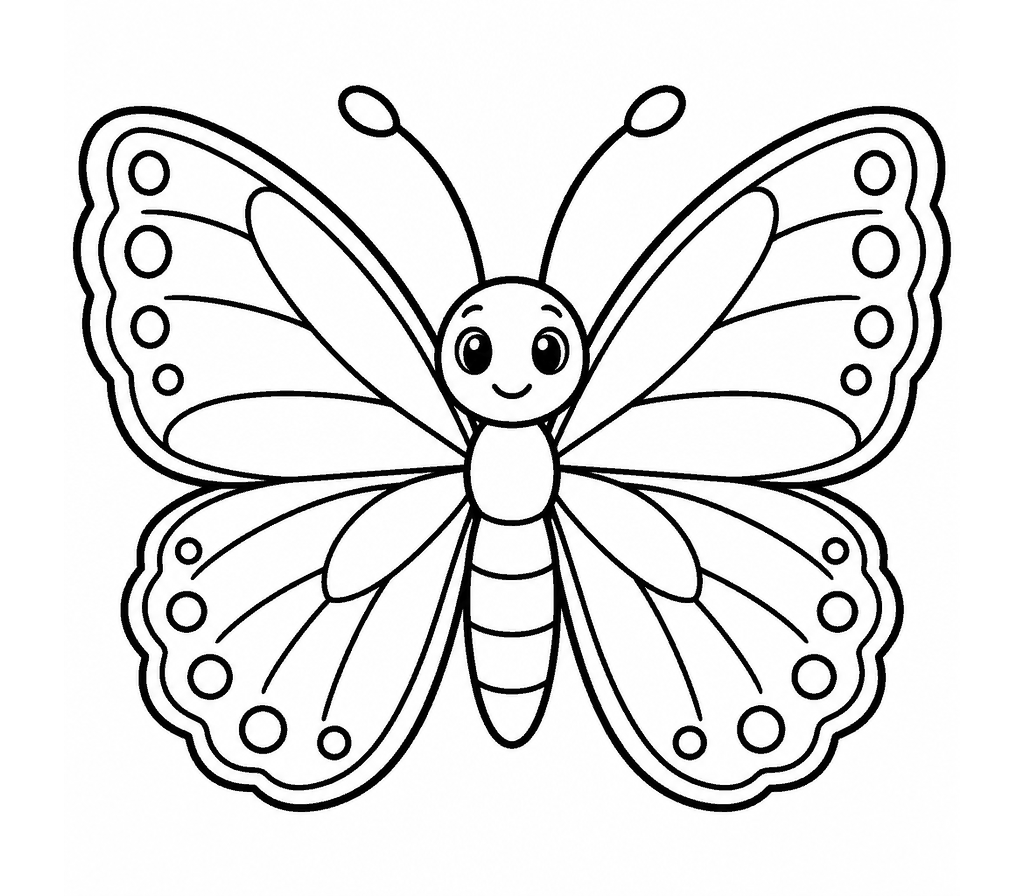 Karner Blue coloring page