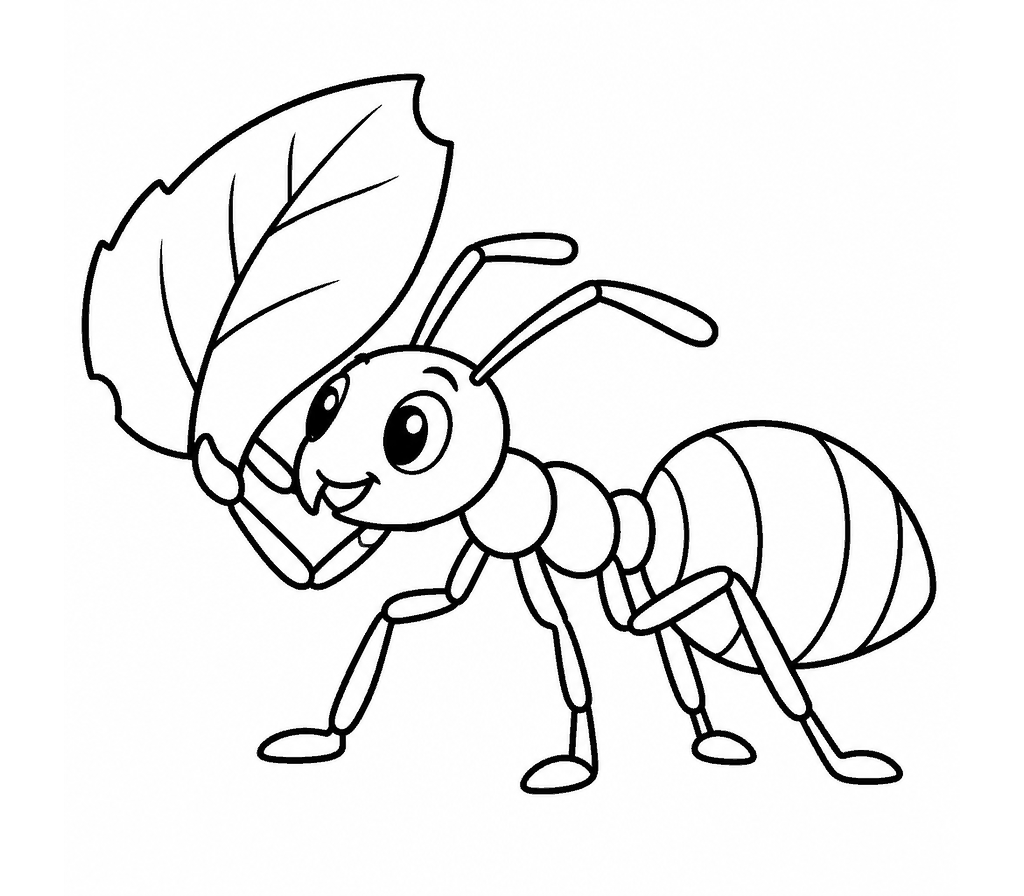 Leafcutter Ant coloring page