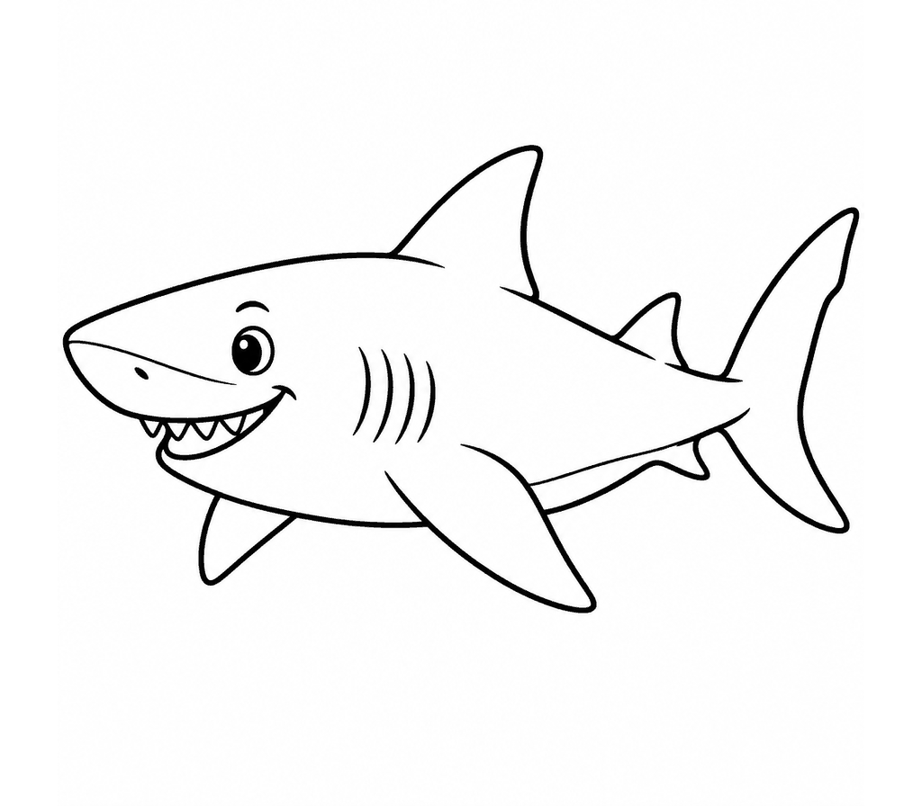Lemon Shark coloring page