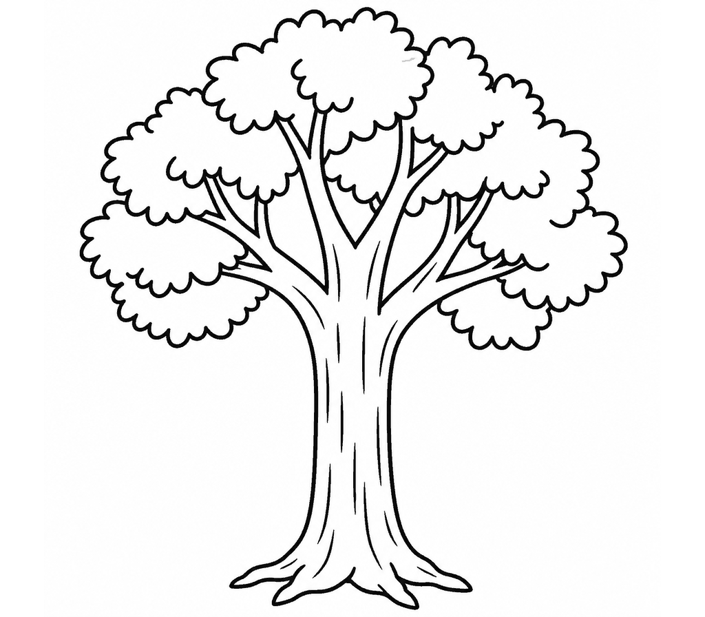Mahogany coloring page