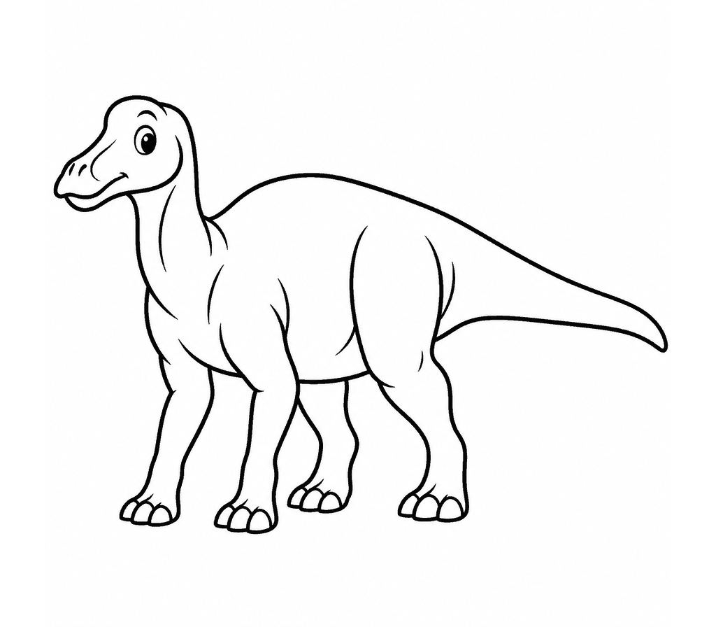 Maiasaura coloring page