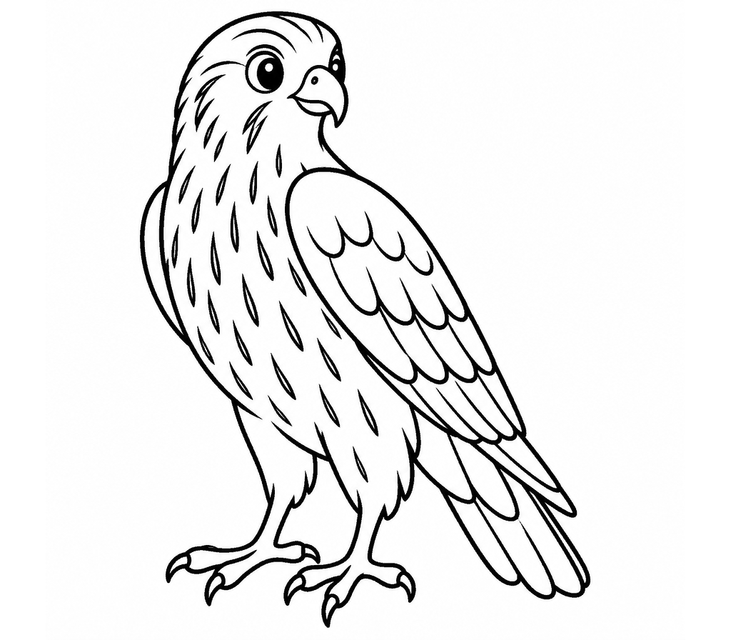 Merlin coloring page