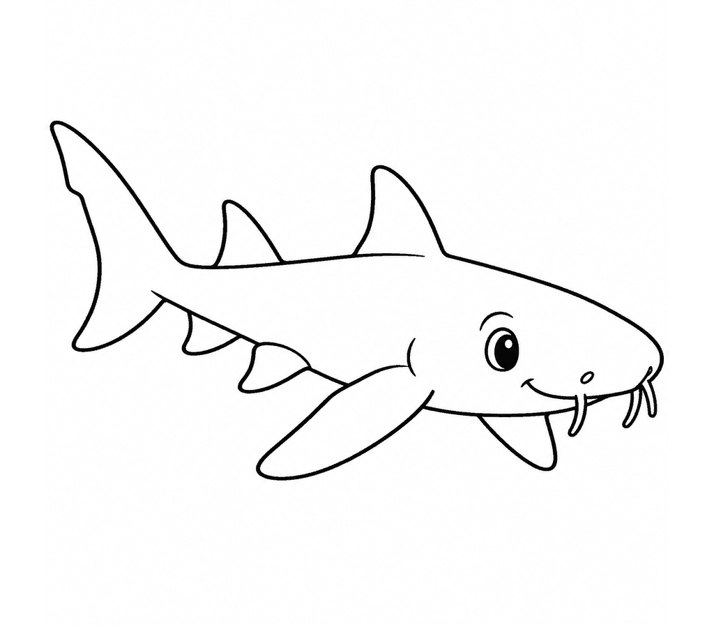 Nurse Shark coloring page