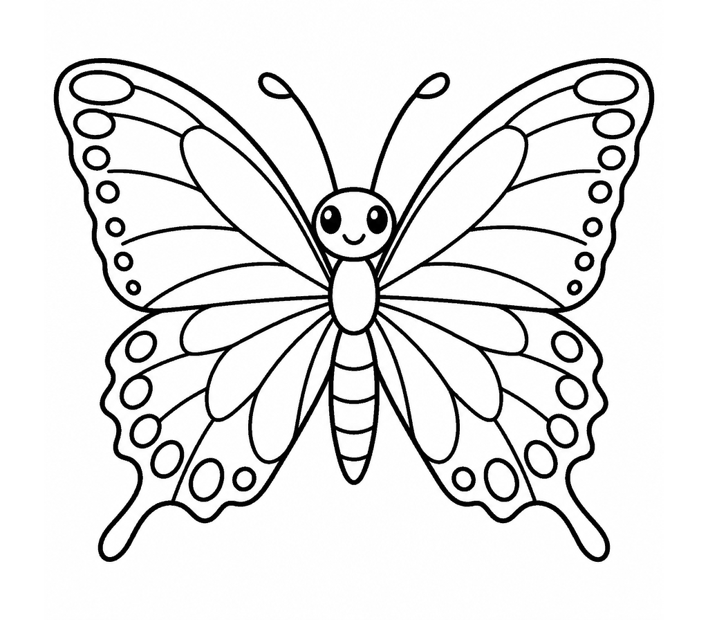 Pipevine Swallowtail coloring page