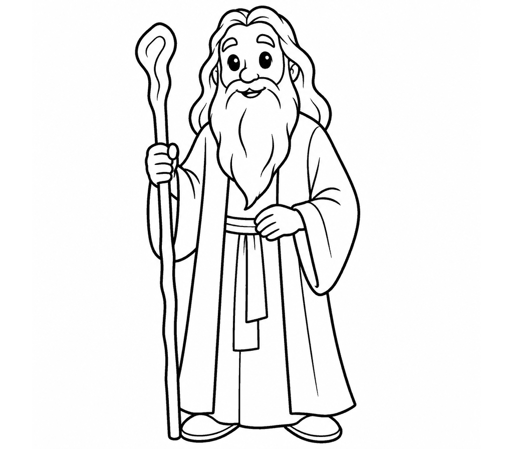 Sage coloring page