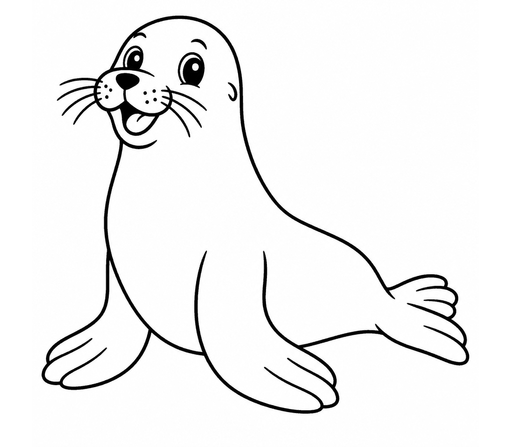 Sea Lion coloring page