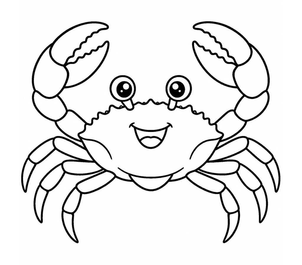 Snow Crab coloring page