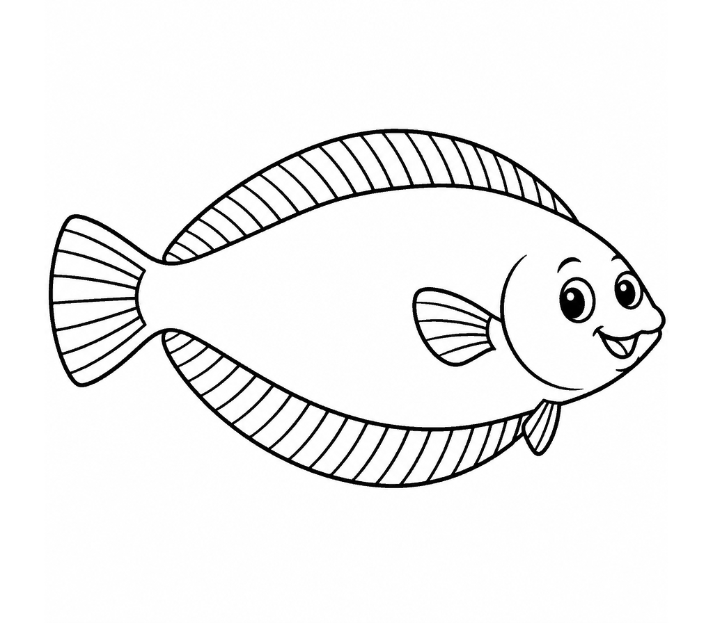 Sole coloring page