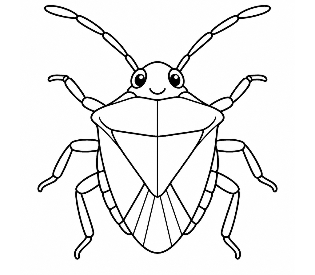 Stink Bug coloring page